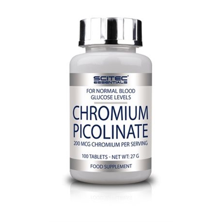 CHROMIUM PICOLINATE - 100tabl [Scitec]