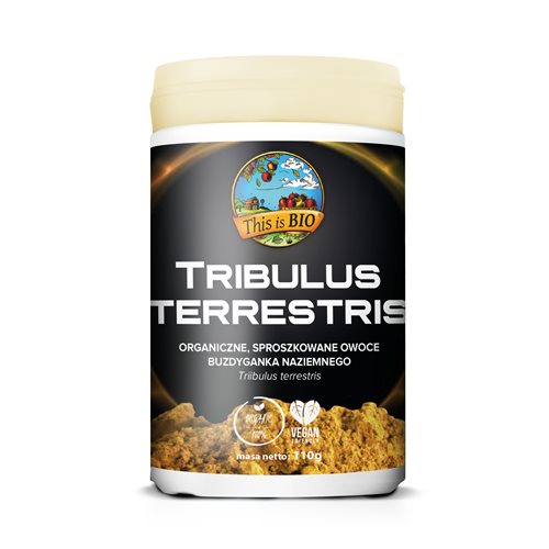 TRIBULUS TERRESTRIS (BUZDYGANEK NAZIEMNY) 100% ORGANIC - 110g [This is BIO®]