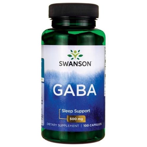 GABA 500mg - 100kaps [Swanson]