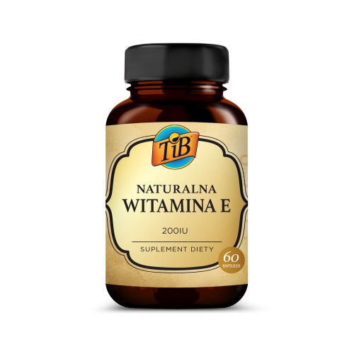 NATURALNA WITAMINA E - 60kaps [TiB®]